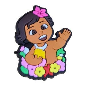 Moana Baby Croc Shoe Charms |Cartoon Jibbitz Style Accessories Fits Crocs Disney